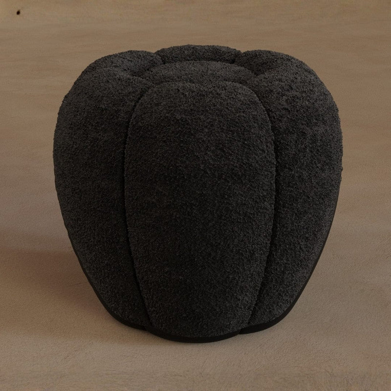 Ottoman-Boucle-Charcoal