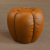 Ottoman-Full Grain Leather-Brandy