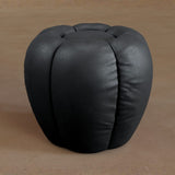 Ottoman-Full Grain Leather-Ink