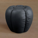 Ottoman-Full Grain Leather-Navy