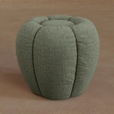 Ottoman-Linen Blend-Olive