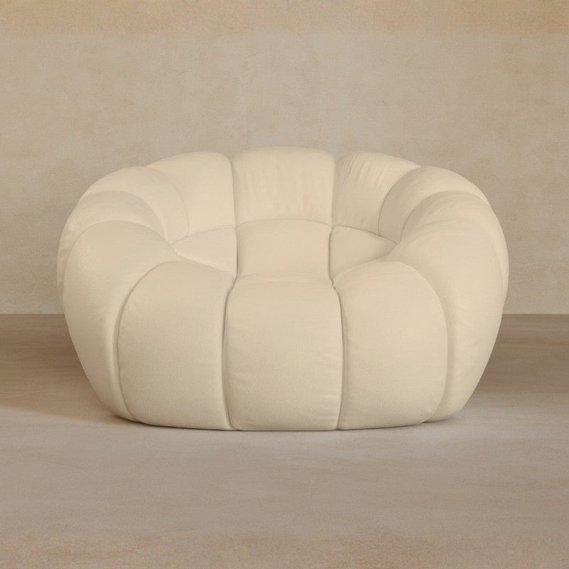 Single-Full Grain Leather-Alabaster