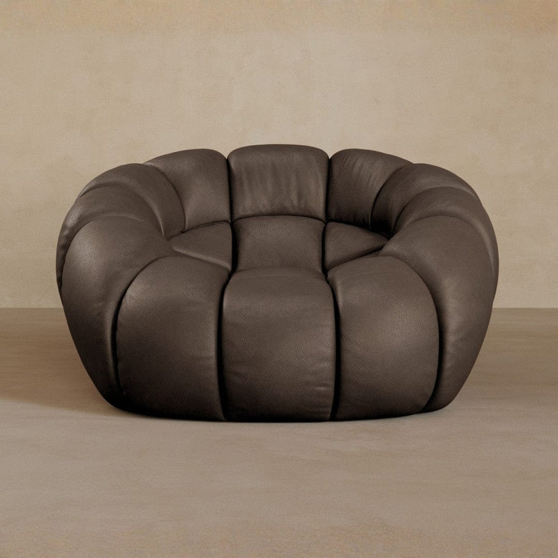 Single-Full Grain Leather-Mink
