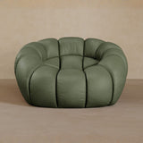 Single-Full Grain Leather-Sage