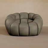 Single-Full Grain Leather-Stone