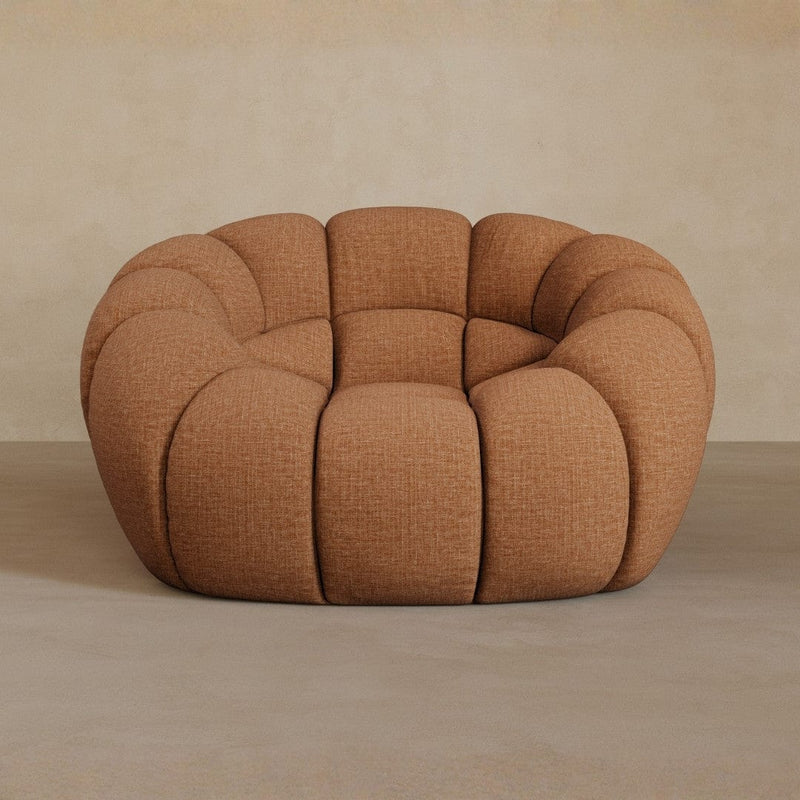 Single-Linen Blend-Brandy