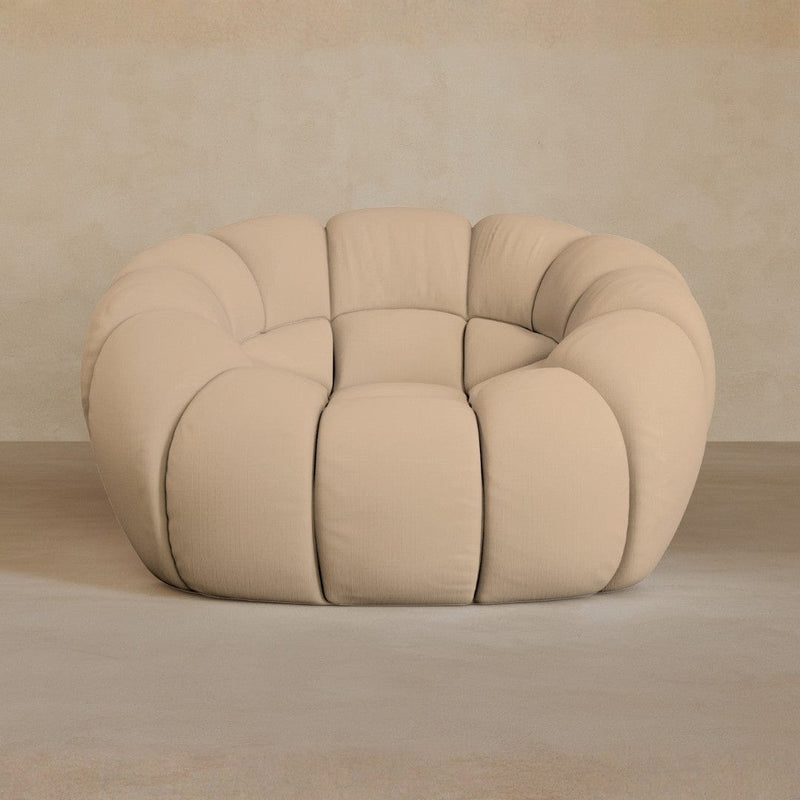 Single-Linen Blend-Chalk