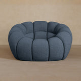 Single-Linen Blend-Navy