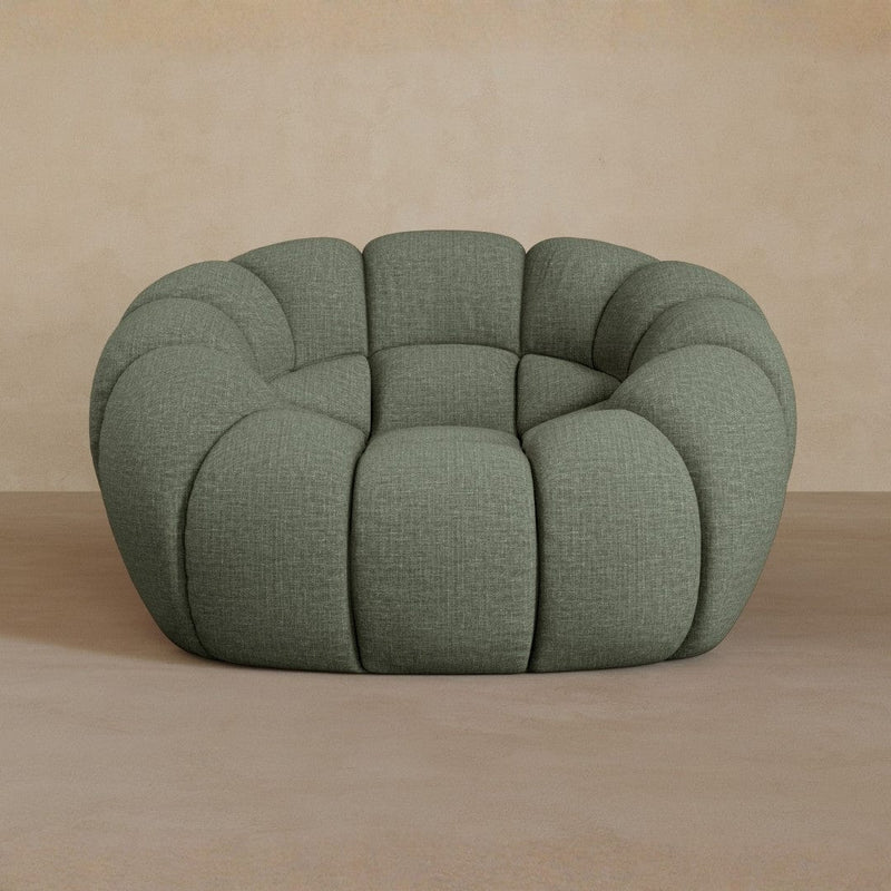 Single-Linen Blend-Olive