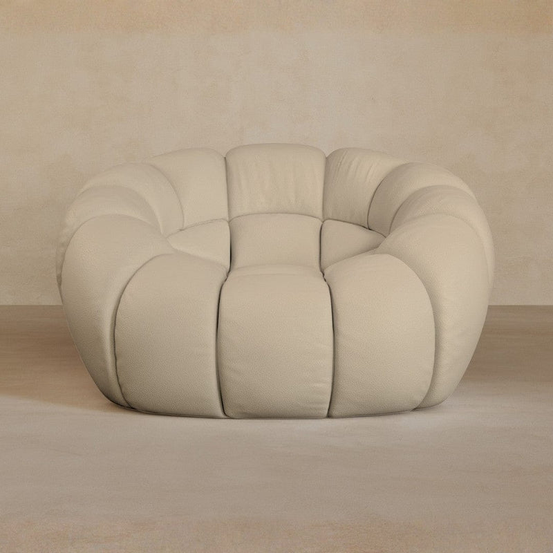 Single-Top Grain Leather-Alabaster