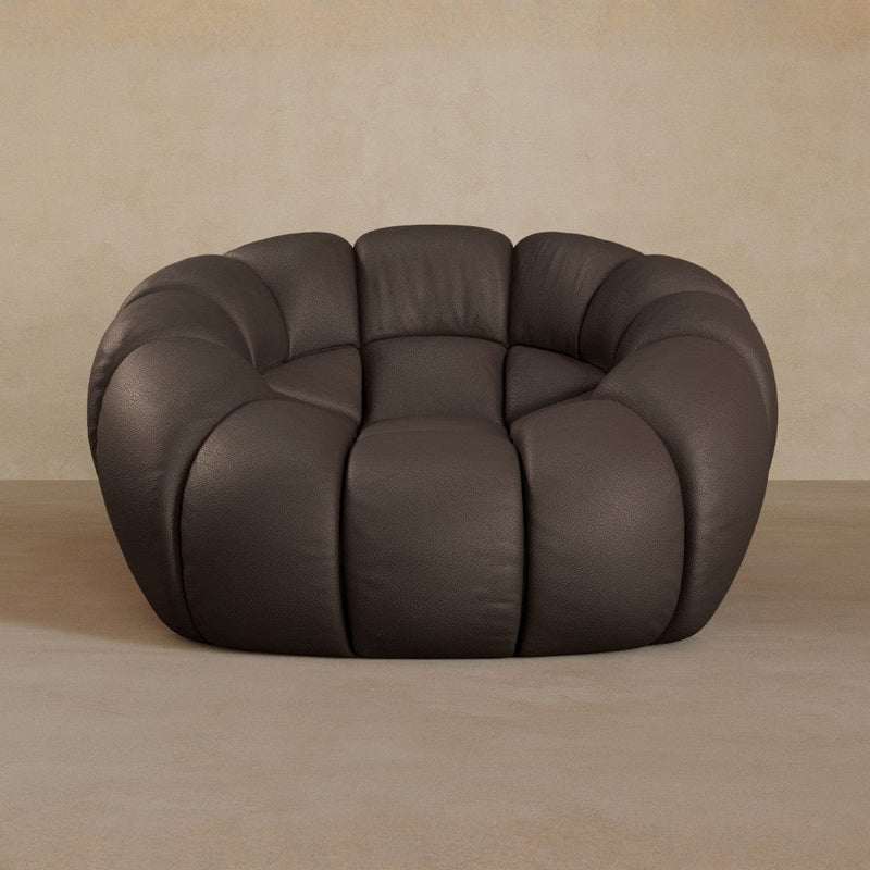 Single-Top Grain Leather-Mink