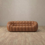 Top Grain Leather::Cuban Sofa 2 Seater Cognac Top Grain Leather [grid:4:TGL]