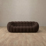 Linen Blend::Cuban Sofa 2 Seater Espresso Linen Blend v2 [grid:8:LB]