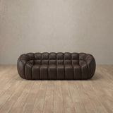 Top Grain Leather::Cuban Sofa 2 Seater Espresso Top Grain Leather [grid:8:TGL]