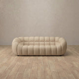 Top Grain Leather::Cuban Sofa 2 Seater Linen Top Grain Leather [grid:2:TGL]