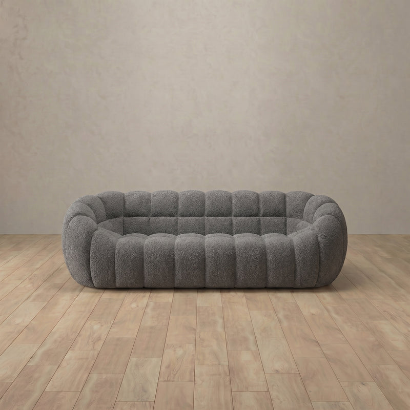 Cuban Sofa Loveseat (82") — Stone