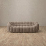 Boucle::Cuban Sofa 2 Seater Taupe Boucle [grid:3:BCL]