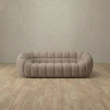 Linen Blend::Cuban Sofa 2 Seater Taupe Linen Blend