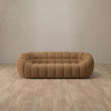 Boucle::Cuban Sofa 2 Seater Toffee Boucle [grid:4:BCL]