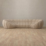 Linen Blend::Cuban Sofa 4 Seater Latte Linen Blend v1 [grid:3:LB]