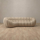 Linen Blend::Cuban Sofa L Shape Latte Linen Blend [grid:3:LB]