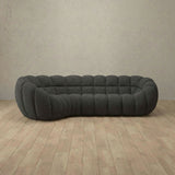 Boucle::Cuban Sofa L Shape Smoke 2 Boucle [grid:7:BCL]
