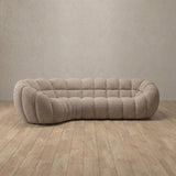 Boucle::Cuban Sofa L Shape Taupe Boucle v2 [grid:3:BCL]