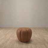 Top Grain Leather::Cuban Sofa Ottoman Cognac Top Grain Leather [grid:4:TGL]