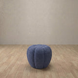 Boucle::Cuban Sofa Ottoman OceanBlue Boucle