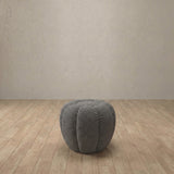 Boucle::Cuban Sofa Ottoman Stone  Boucle