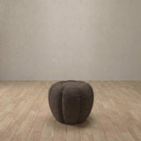 Linen Blend::Cuban Sofa Ottoman Truffle Linen Blend