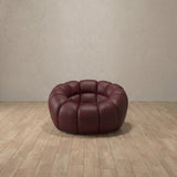 Top Grain Leather::Cuban Sofa Single Burgundy Top Grain Leather [grid:6:TGL]