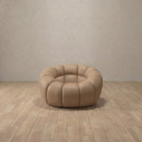 Top Grain Leather::Cuban Sofa Single Latte Top Grain Leather [grid:3:TGL]