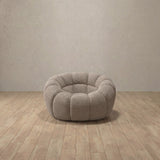 Boucle::Cuban Sofa Single Taupe Boucle [grid:3:BCL]