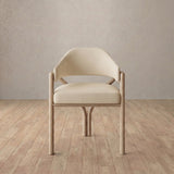 Top Grain Leather::Cream::White Oak