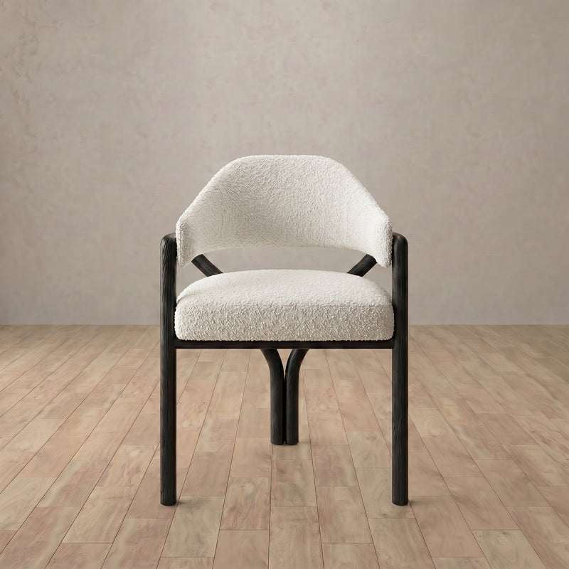 Alder Dining Chair — Off White