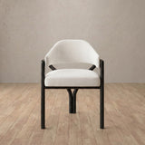 Linen Blend::Off White::Black Oak