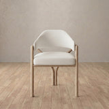 Top Grain Leather::Off White::White Oak