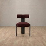 Boucle::Burgundy::Black Oak
