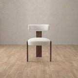 Top Grain Leather::Off White::Walnut