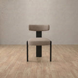 Linen Blend::Taupe::Black Oak