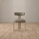 Top Grain Leather::Taupe::White Oak