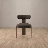 Linen Blend::Truffle::Walnut