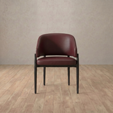 Top Grain Leather::Burgundy::Black Oak