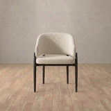 Boucle::Cream::Black Oak