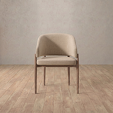 Linen Blend::Latte::Walnut