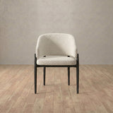 Boucle::Off White::Black Oak