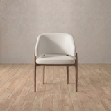 Top Grain Leather::Off White::Walnut
