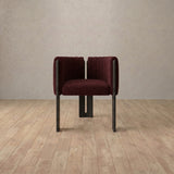 Boucle::Burgundy::Black Oak