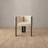 Top Grain Leather::Cream::Black Oak